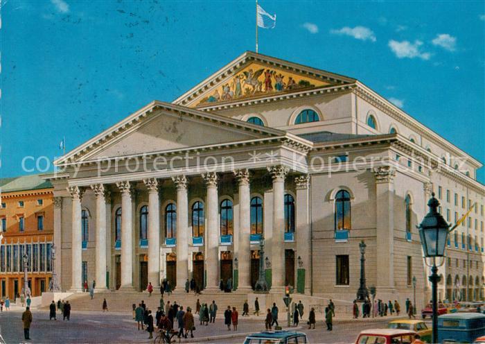 Muenchen Bayern Nationaltheater