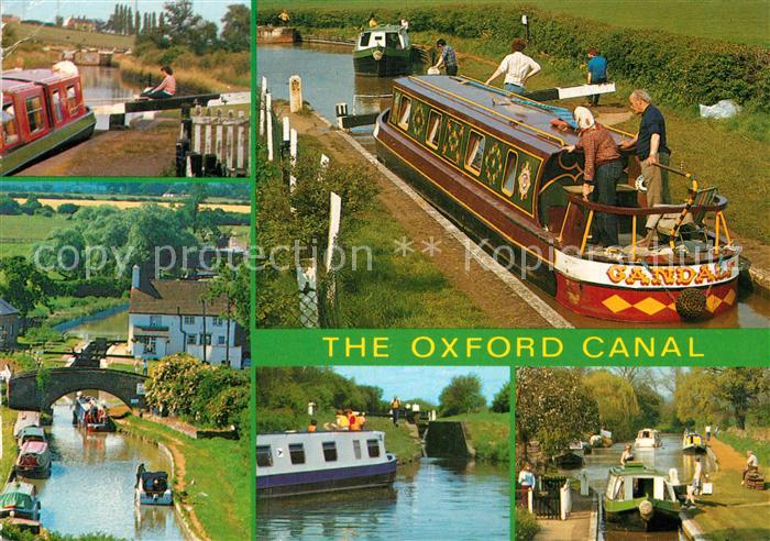 Oxford Oxfordshire The Oxford Canal Hillmorton Locks Napton Locks Nell Bridge Lo