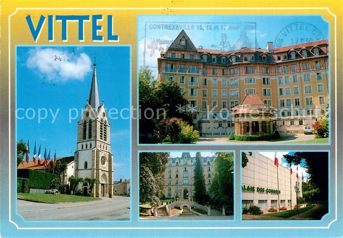 Vittel Eglise  Ermitage Le Grand Hotel Palais des Congres