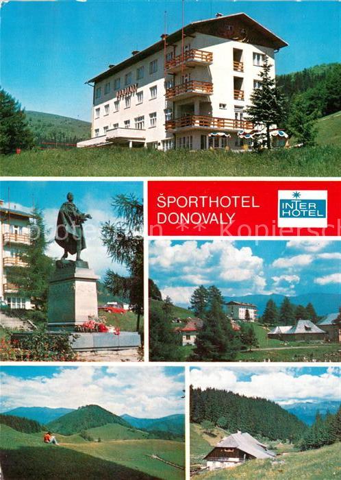 Nizke Tatry Sporthotel Donovaly Pamaetnik SNP Pohlad na Prasivu