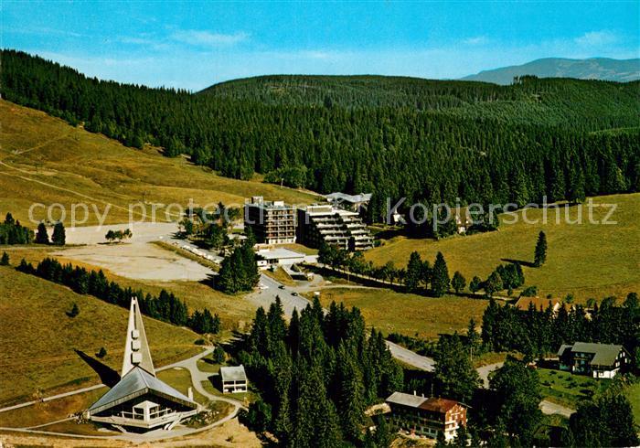 Feldberg Schwarzwald Fliegeraufnahme mit Hotel Feldberger Hof