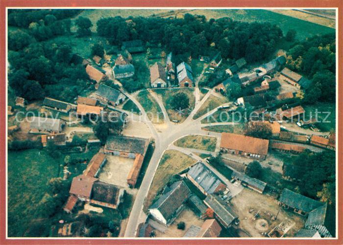 Luebeln Rundlingsdorf Fliegeraufnahme