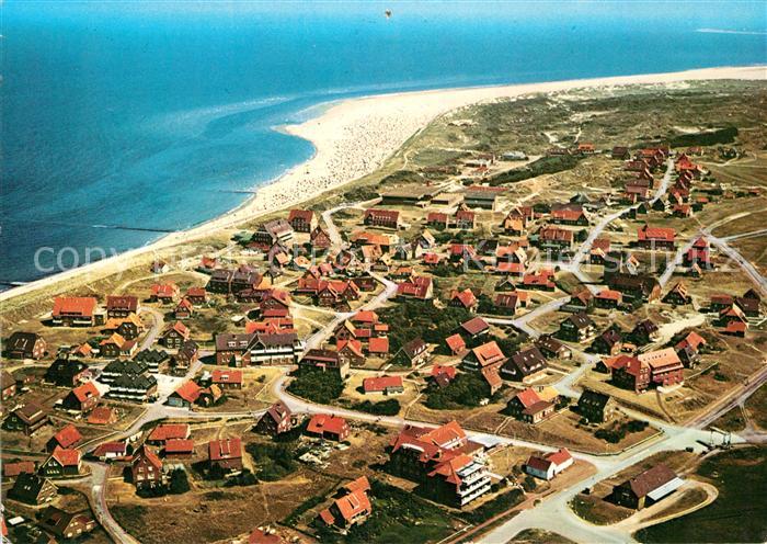 Baltrum Nordseebad Fliegeraufnahme
