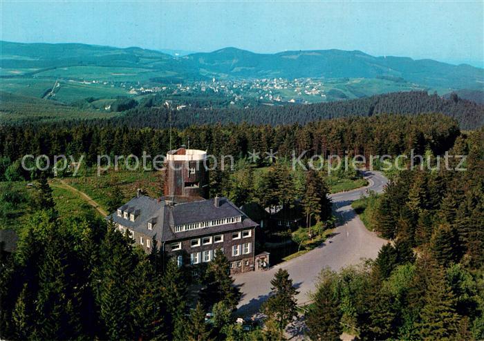 Winterberg Hochsauerland Panorama mit Gaststaette Kahler Asten