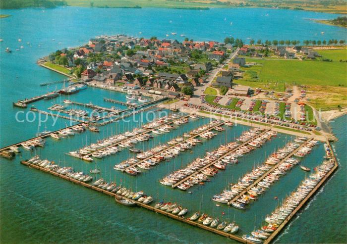Maasholm Fliegeraufnahme mit Yachthafen