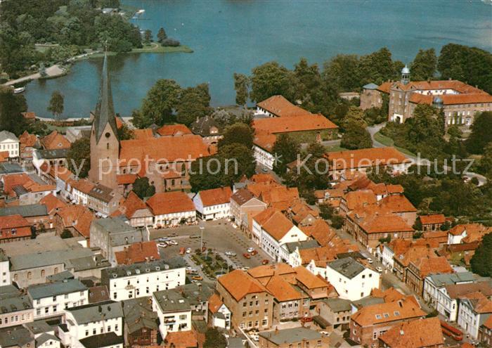 Eutin Fliegeraufnahme mit Kirche