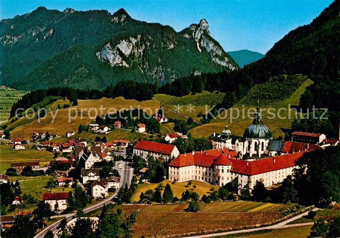 Ettal Benediktinerkloster Ettal Fliegeraufnahme