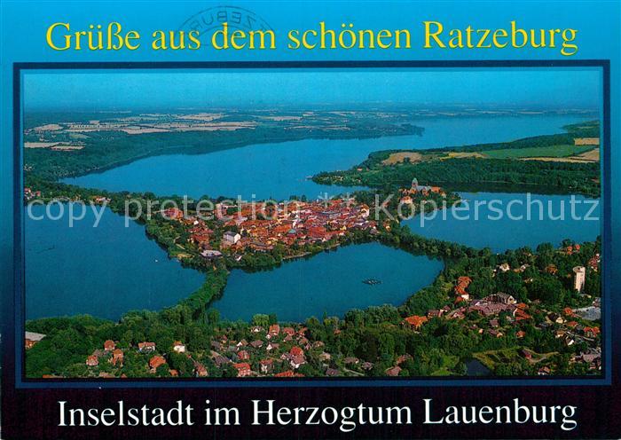 Ratzeburg Inselstadt Fliegeraufnahme
