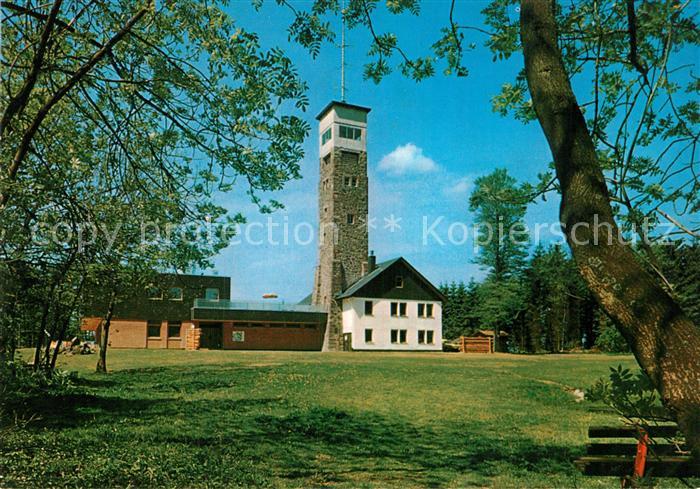 Kirchheim Hessen mit Heussner Haus und Borgmannturm
