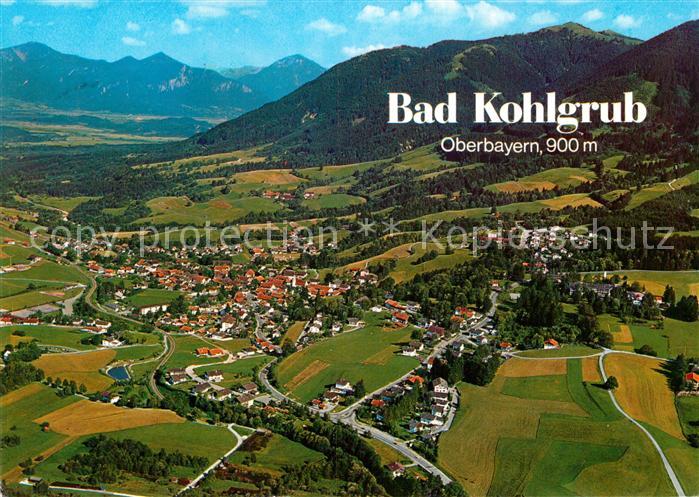 Bad Kohlgrub Fliegeraufnahme mit Loisachtal Heimgarten Simetsberg und Hoernle
