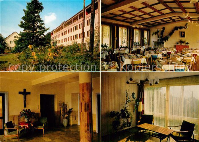 Rummelsberg Erholungsheim Speisesaal Zimmer