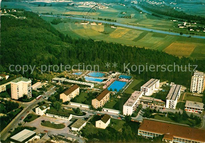 Waldkraiburg Waldbad Fliegeraufnahme