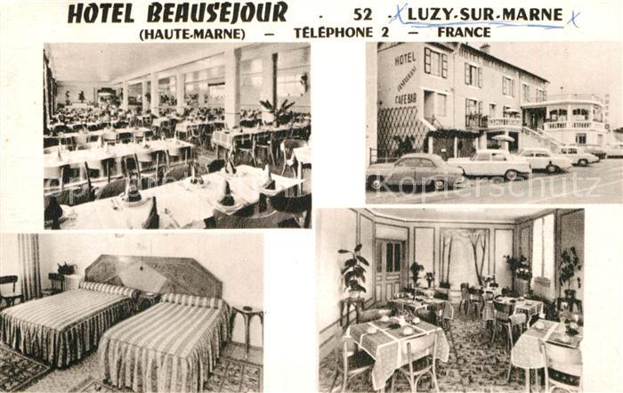 Luzy-sur-Marne Hotel Beausejour Restaurant