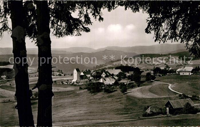 Saig Schwarzwald Panorama Luftkurort Wintersportplatz