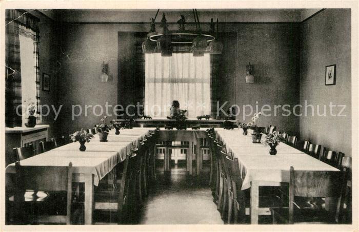 Oberhof Thueringen Kindererholungsheim Thueringer Volk Speisesaal