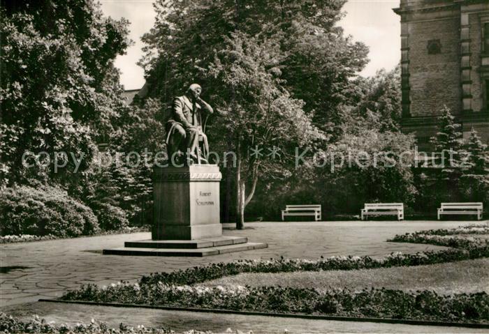 Zwickau Sachsen Robert Schumann Denkmal Statue