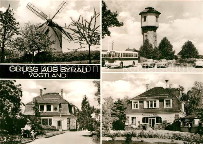 Syrau Vogtland Wandmuehle Windmuehle Wasserturm Drachenhoehle