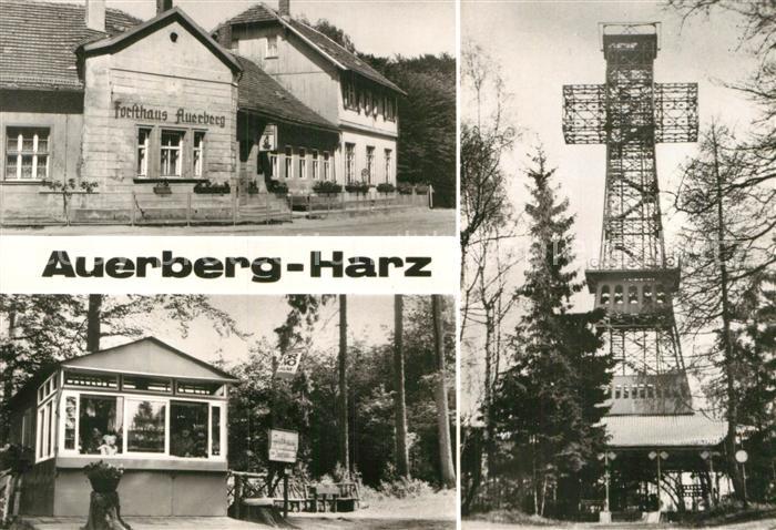 Auerberg Harz Gaststaette Auerberg Kiosk Josephskreuz
