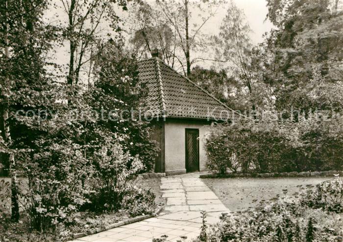 Bad Tennstedt Goethehaeuschen erbaut 1812 als Badehaus