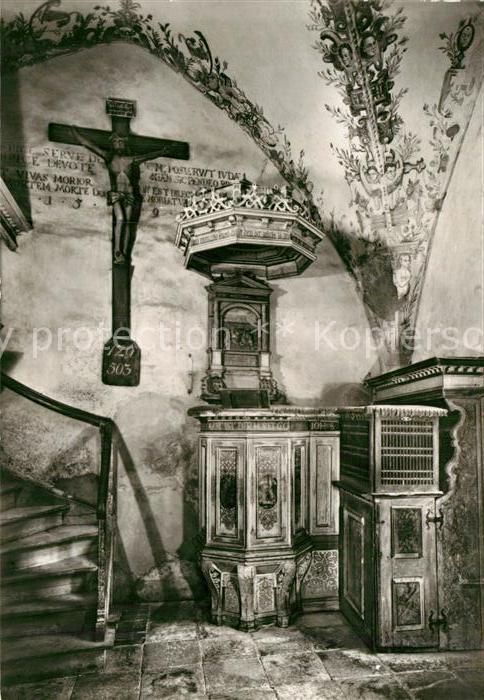 Falkenstein Harz Staatliches Museum Burg Falkenstein 12. Jhdt. Burgkapelle