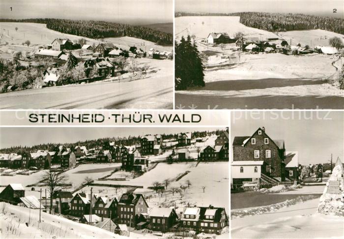 Steinheid Panorama Erholungsort OT Limbach Winterlandschaft