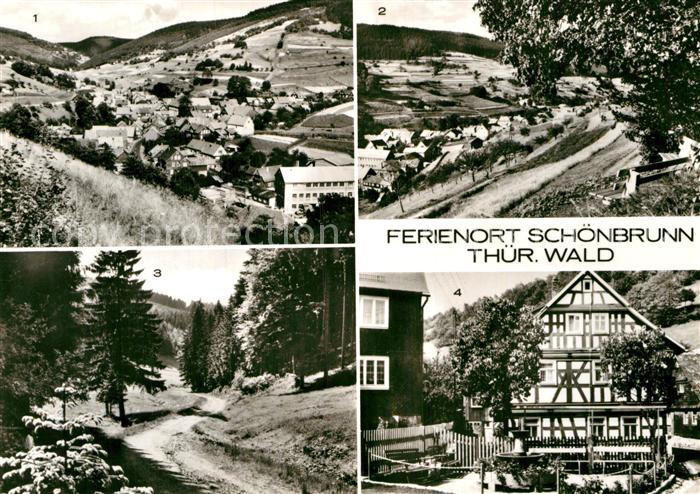 Schoenbrunn Schleusegrund OT Oberneubrunn Heidelbachtal Fraenkisches Fachwerkhau