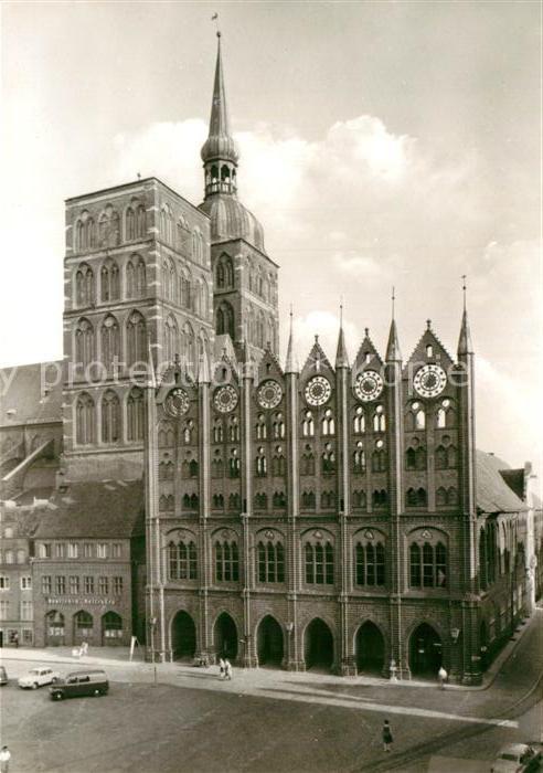 Stralsund Mecklenburg Vorpommern Rathaus
