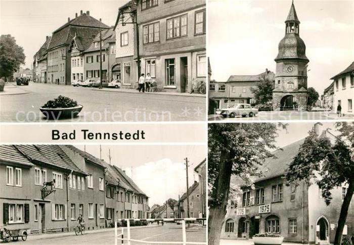 Bad Tennstedt Hauptstrasse Osthoeferturm Strasse der Einheit Ratskeller