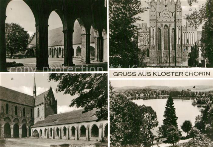 Chorin Kloster Mittelschiff Giebel Innenhof Arkaden Amtssee