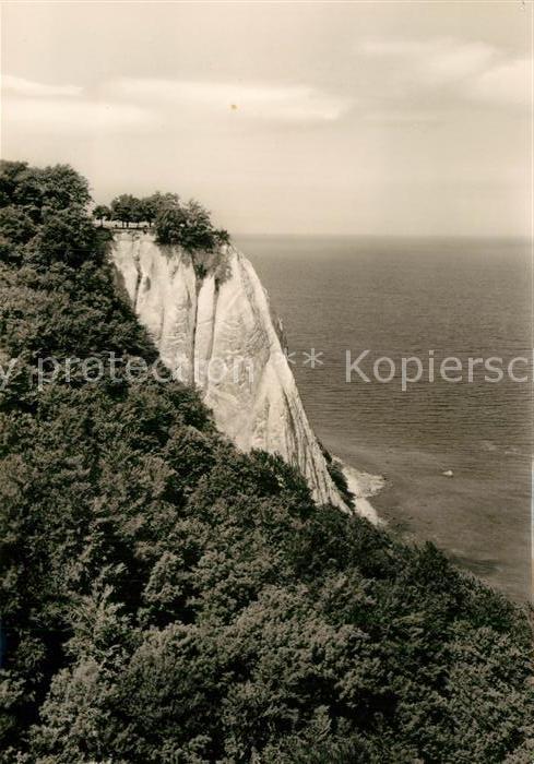 Ruegen Koenigsstuhl Kreidefelsen Steilkueste