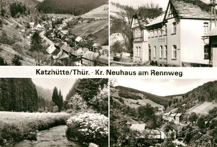 Katzhuette Oberes Schwarzatal FDGB Erholungsheim Katzegrund