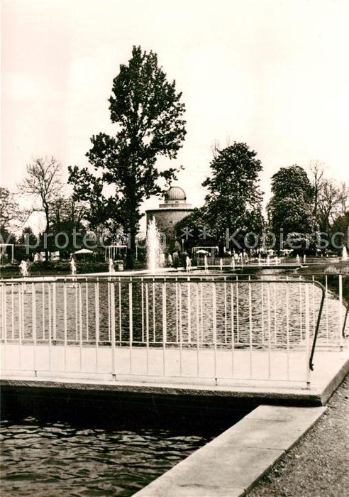 Erfurt 1. Int. Gartenbauausstellung der sozialistischen Staaten Sternwarte