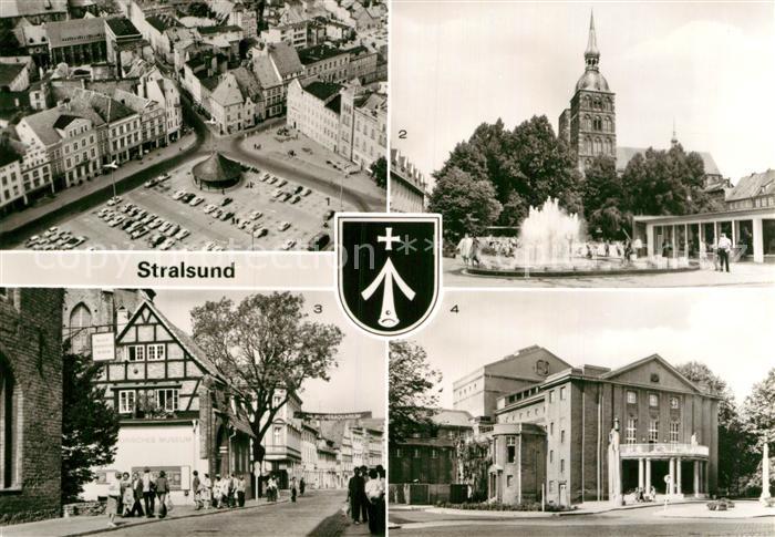 Stralsund Mecklenburg Vorpommern Leninplatz Ossenreyer Strasse Moenchstrasse The