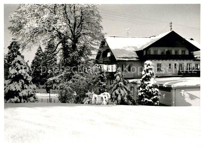Bad Heilbrunn Teilansicht im Winter