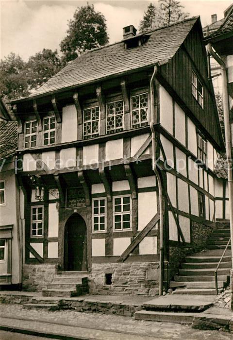 Stolberg Harz Buergerhaus 15. Jhdt. Fachwerkhaus