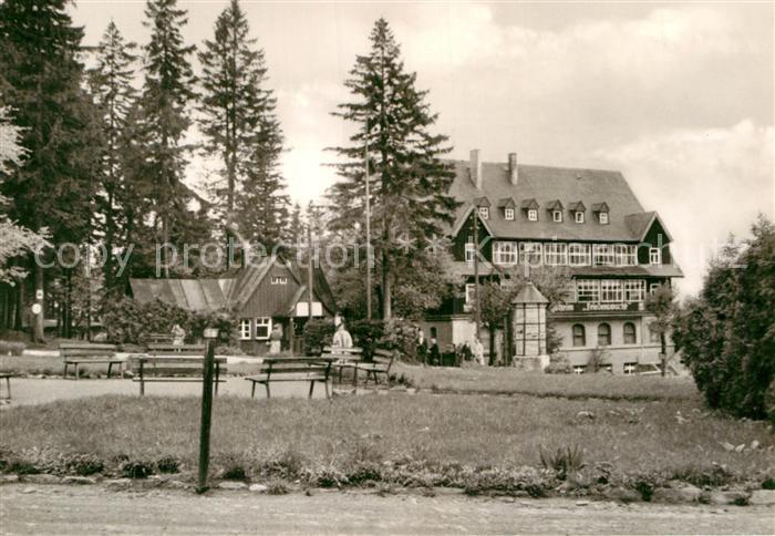 Baerenburg Sachsen Omnibushalteplatz Erholungsheim Friedenswacht