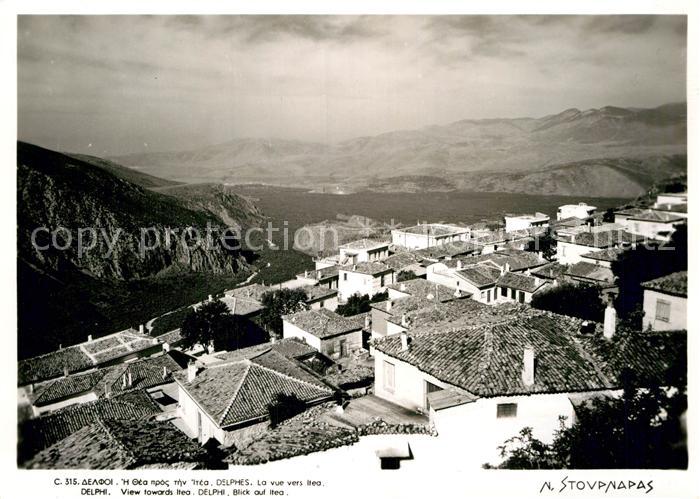 Delphi Delfi View towards Itea