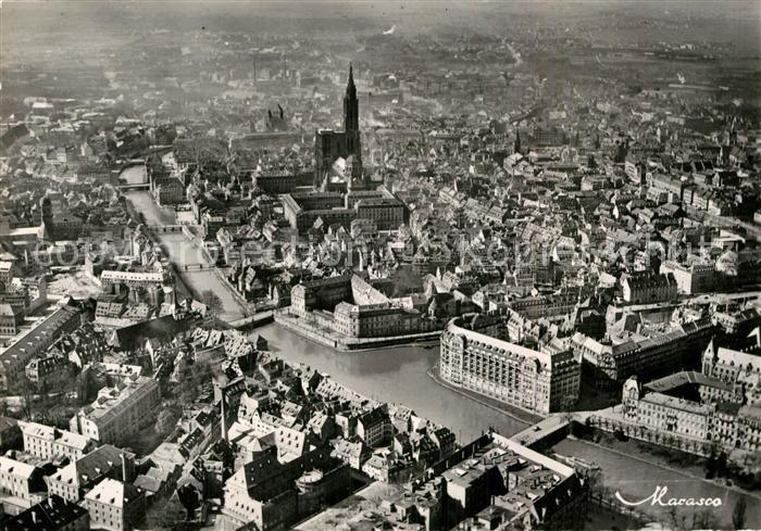 Strasbourg Alsace Vue aérienne