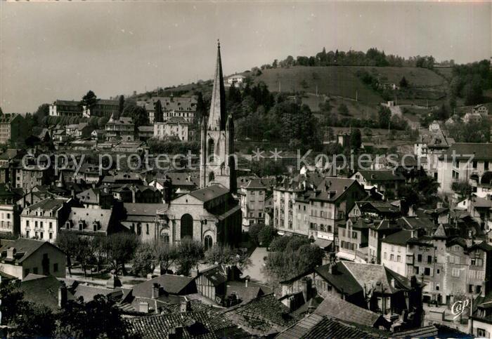 Tulle Correze Vue generale et la Cathedrale