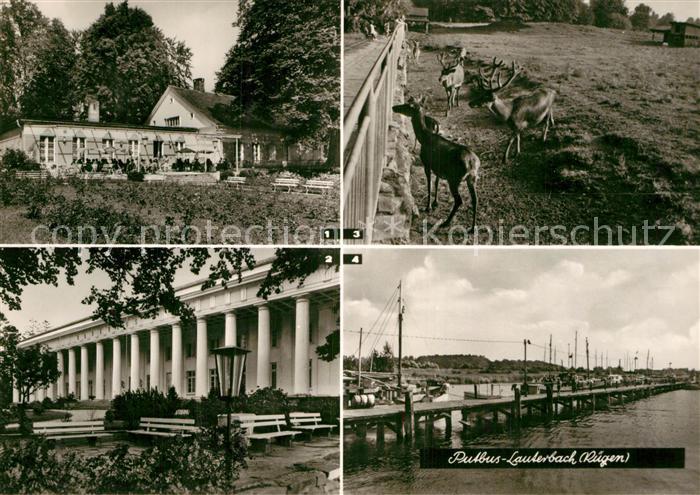 Lauterbach Putbus Rosencafe Haus Goor Erholungsheim Wildgehege Hafen