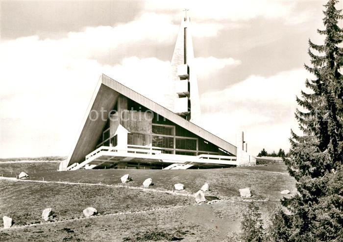 Feldberg Schwarzwald Kirche der Verklaerung Christi Architekt Rainer Disse