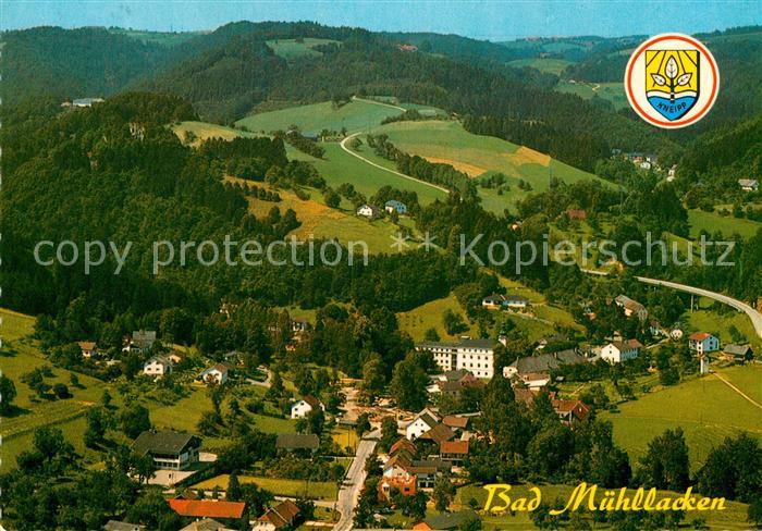 Bad Muehllacken Oberoesterreich Muehlviertel Kneippkurort Fliegeraufnahme