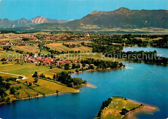 Staffelsee Seehausen Campinsel Buchau Murnau Jochberg Herzogstand Heimgarten Fli
