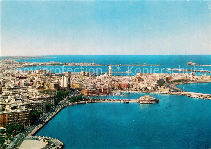 Bari Puglia Visione aerea del Lungomare