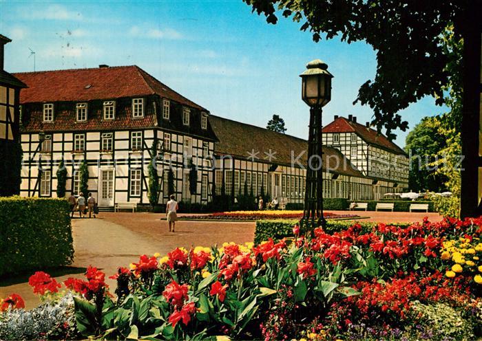 Bad Driburg Graefliche Kurhaeuser und Kurhotel Blumenbeet