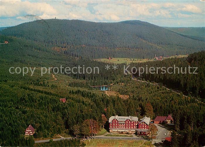 Sand Buehl Hotel Sand Schwarzwaldhochstrasse Schwarzwald Fliegeraufnahme