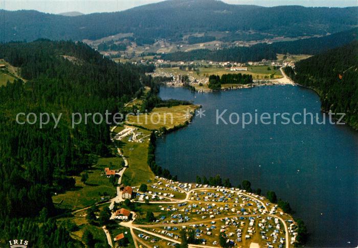 Longemer Xonrupt Vue aerienne sur le lac de Longemer Collection Les Vosges pitto