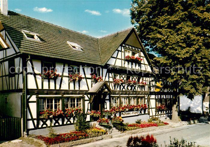 Sasbachwalden Gasthaus Engel Fachwerkhaus Weinort