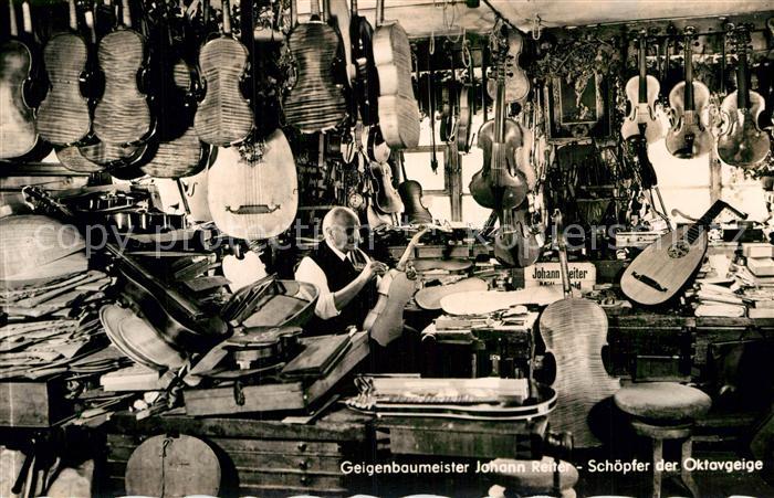 Geige Geigenbaumeister Johann Reiter