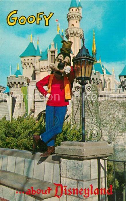 Disneyland California Goofy Sleeping Beauty Castle